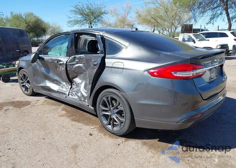 2018 Ford Fusion Se from USA, damaged, VIN 3FA6P0HD9JR257338